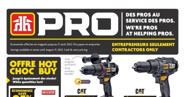 Circulaire Home Hardware - PRO